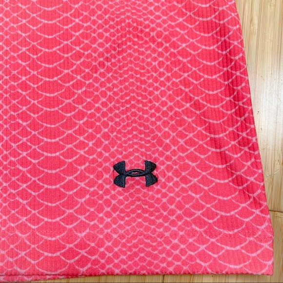 Ua Under Armour Fitted Tank Top, M. Mermaid Scales - Picture 2 of 5